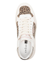 Baskets basses Ghoud en cuir ivoire