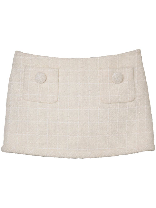 Marc Jacobs Skirts Ivory — Straight Hem Elegance