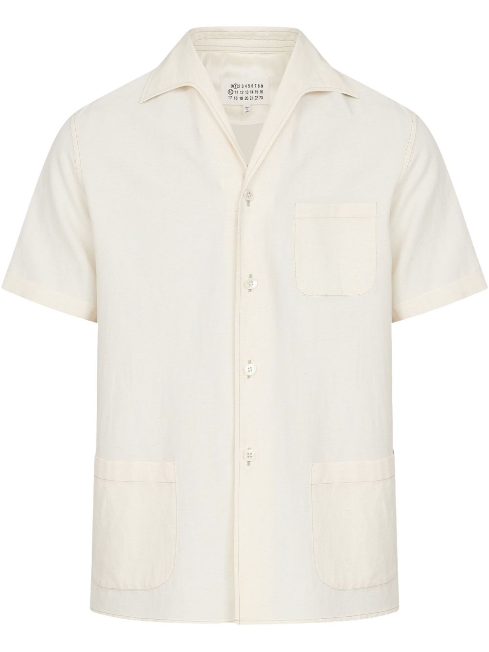 Chemises Maison Margiela en coton mélangé blanc