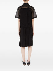 Robes Maison Margiela mi-longues en maille noire