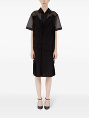 Robes Maison Margiela mi-longues en maille noire