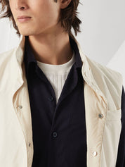 Brunello Cucinelli Jackets White sleeveless water-resistant