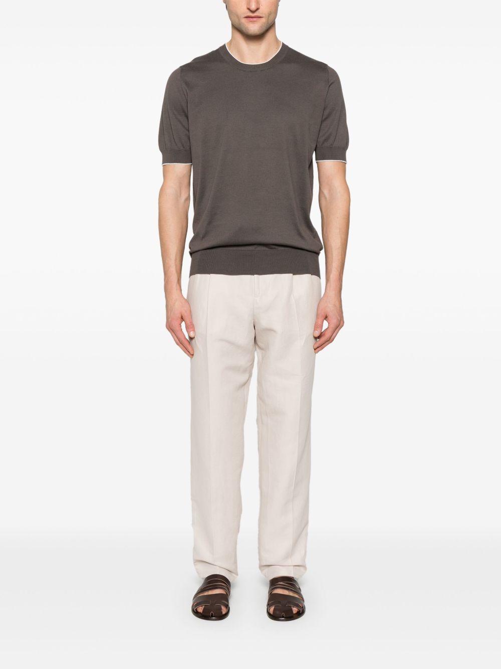 Pantalon Brunello Cucinelli en Beige