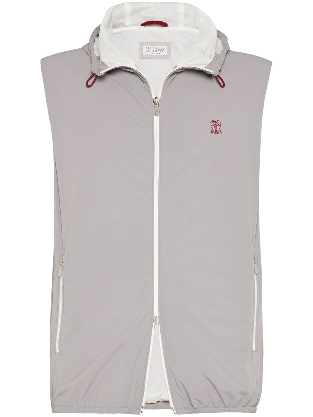 Brunello Cucinelli Jackets Grey down vest