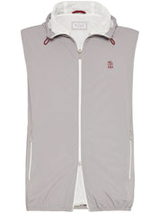 Brunello Cucinelli Jackets Grey down vest