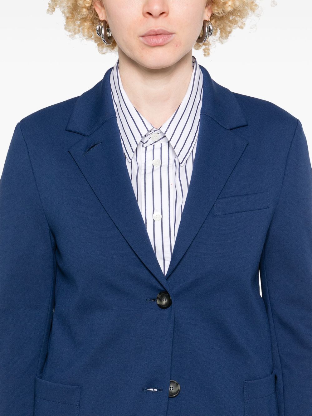 Harris Wharf London Jackets Blue in indigo wool