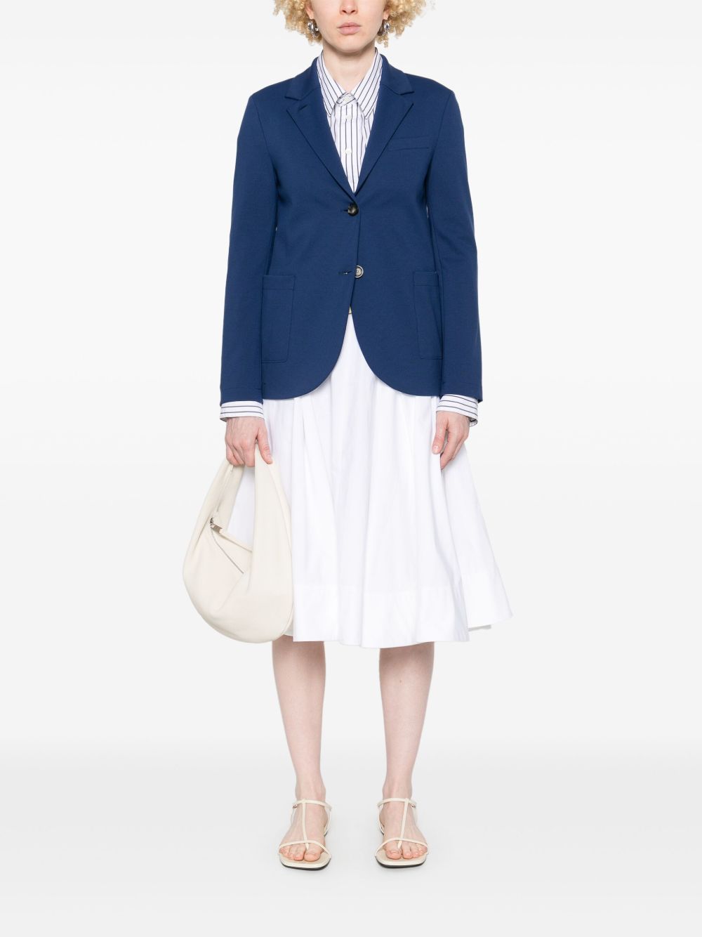 Harris Wharf London Jackets Blue in indigo wool