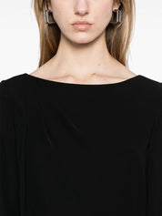 Emporio Armani long sleeves dress — Black Cady Elegance