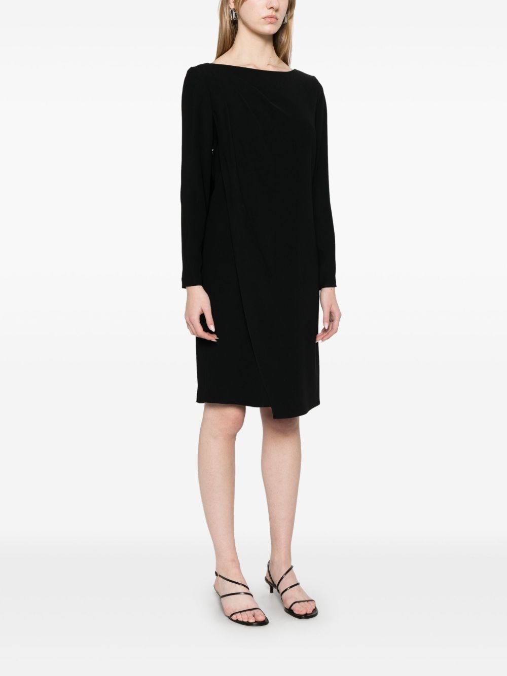 Emporio Armani long sleeves dress — Black Cady Elegance