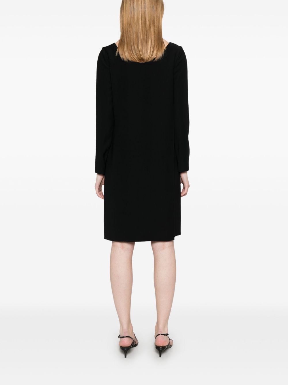 Emporio Armani long sleeves dress — Black Cady Elegance