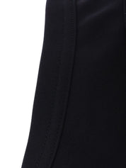 Comme des Garcons Top Black jersey tank