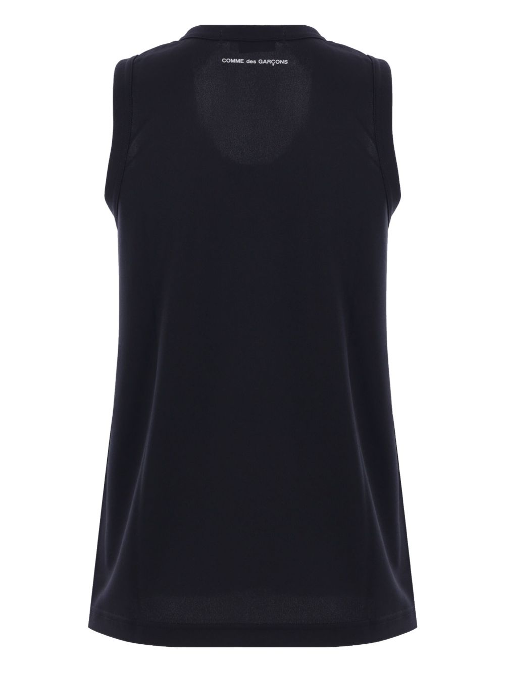 Comme des Garcons Top Black jersey tank