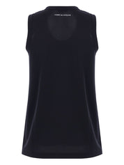 Comme des Garcons Top Black jersey tank