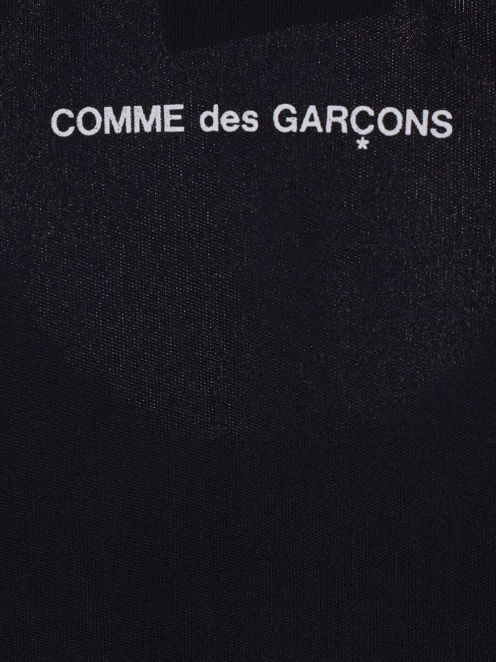 Comme des Garcons Top Black jersey tank