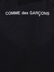 Comme des Garcons Top Black jersey tank