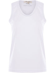 Comme des Garcons Top Maillot sans manches blanc