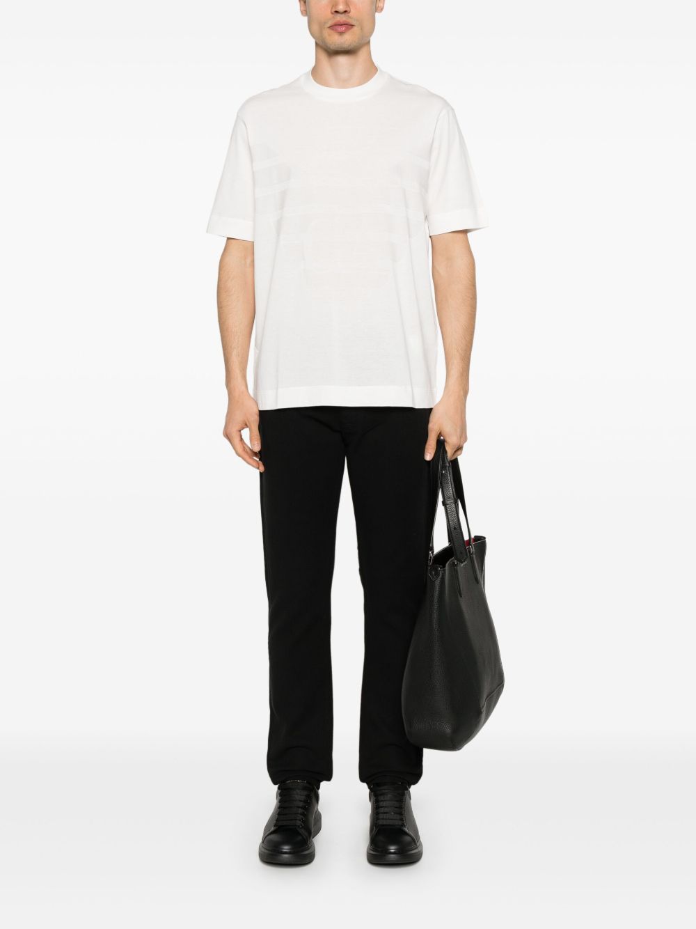 T-shirts et polos Emporio Armani blancs