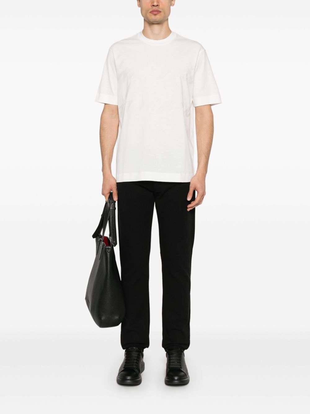 T-shirts et polos Emporio Armani blancs