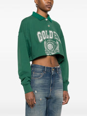 Golden Goose Sweaters in Green French Terry