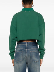 Golden Goose Sweaters in Green French Terry