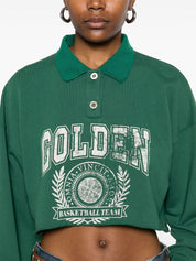Golden Goose Sweaters in Green French Terry