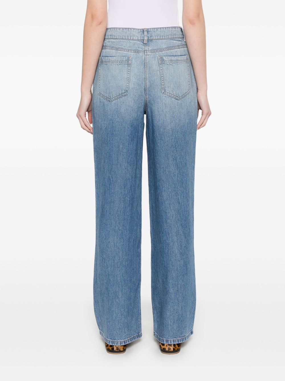 Iro Jeans Blue with Crystal Embellishment