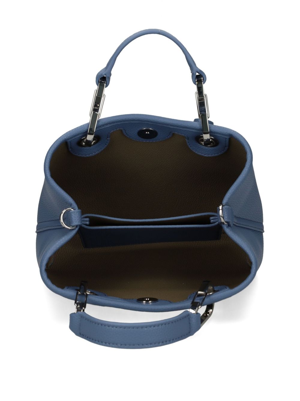 Emporio Armani mini myEA tote bag in blue