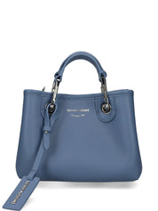 Emporio Armani mini myEA tote bag in blue