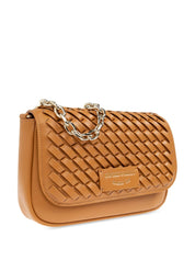 EMPORIO ARMANI EXCLUSIVE Emporio Armani logo-patch leather bag