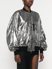 Junya Watanabe Coats Silver metallic bomber jacket