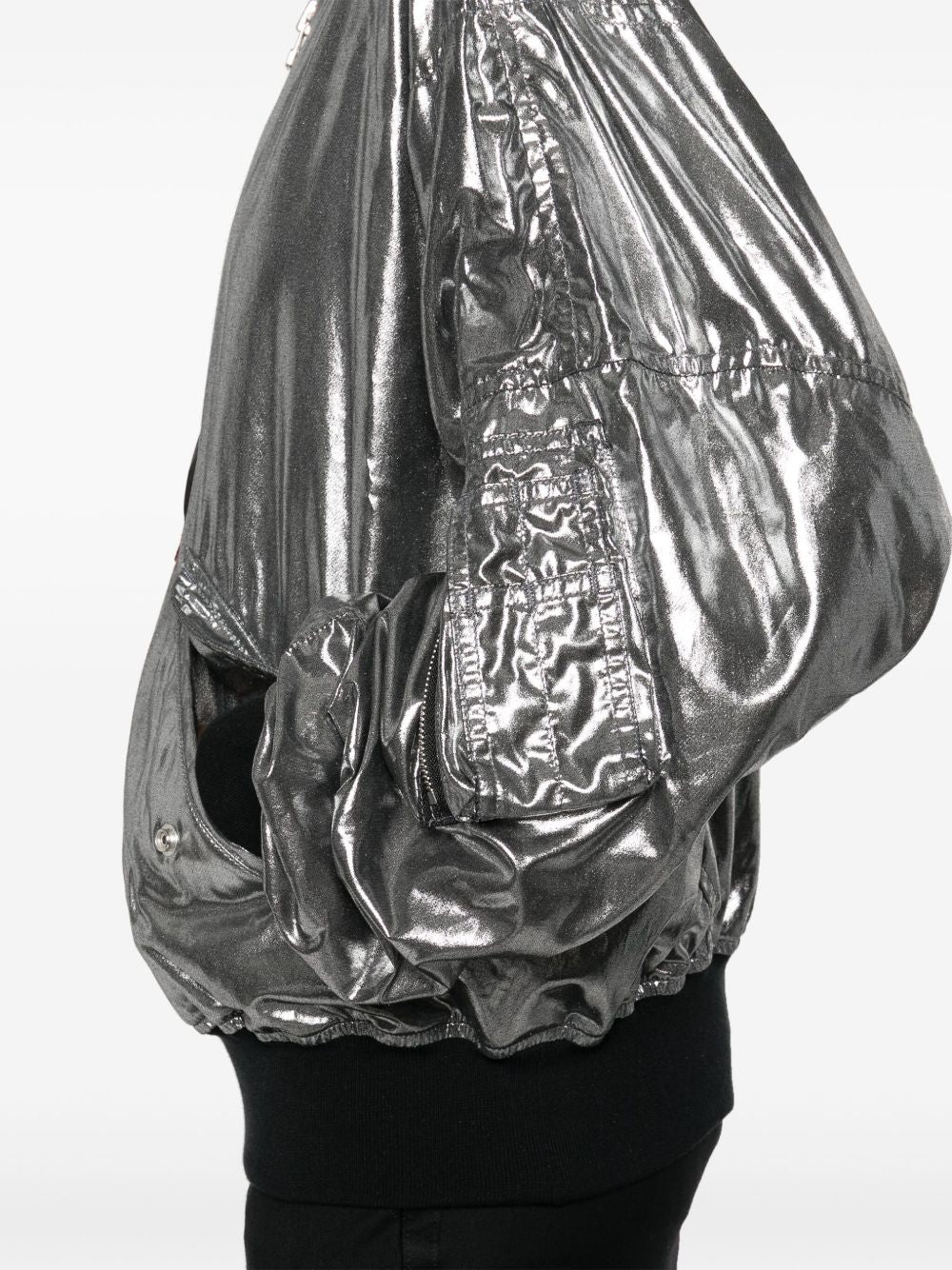 Junya Watanabe Coats Silver metallic bomber jacket