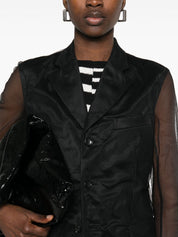 Comme des Garcons Manteaux Manteau en nylon noir