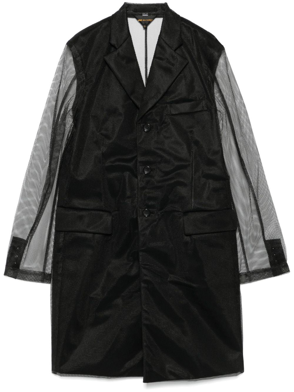 Comme des Garcons Manteaux Manteau en nylon noir
