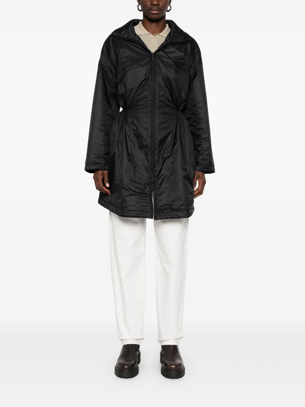Emporio Armani water-repellent nylon reversible jacket