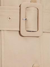 Trench-coat imperméable Emporio Armani beige sable