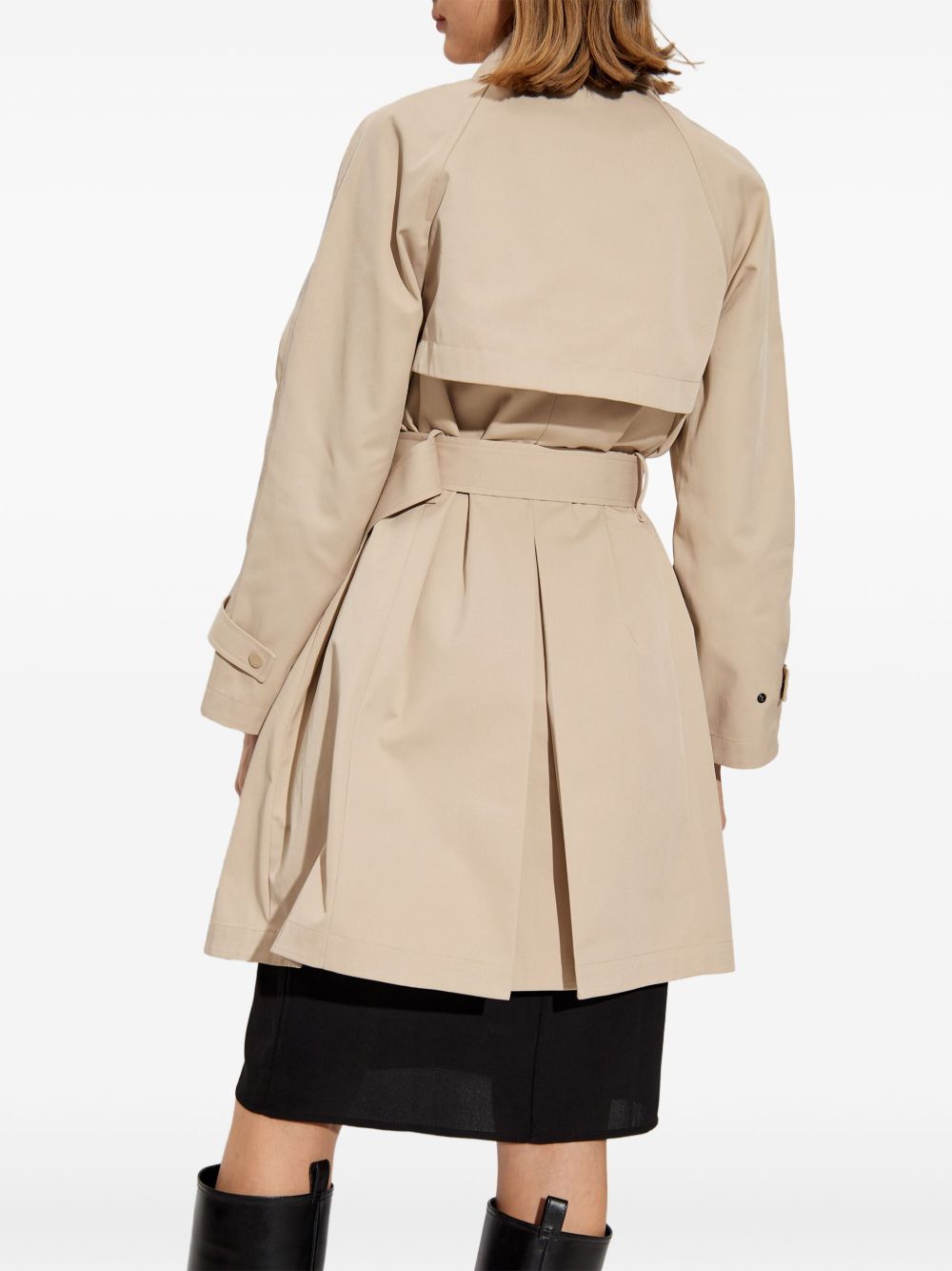 Trench-coat imperméable Emporio Armani beige sable