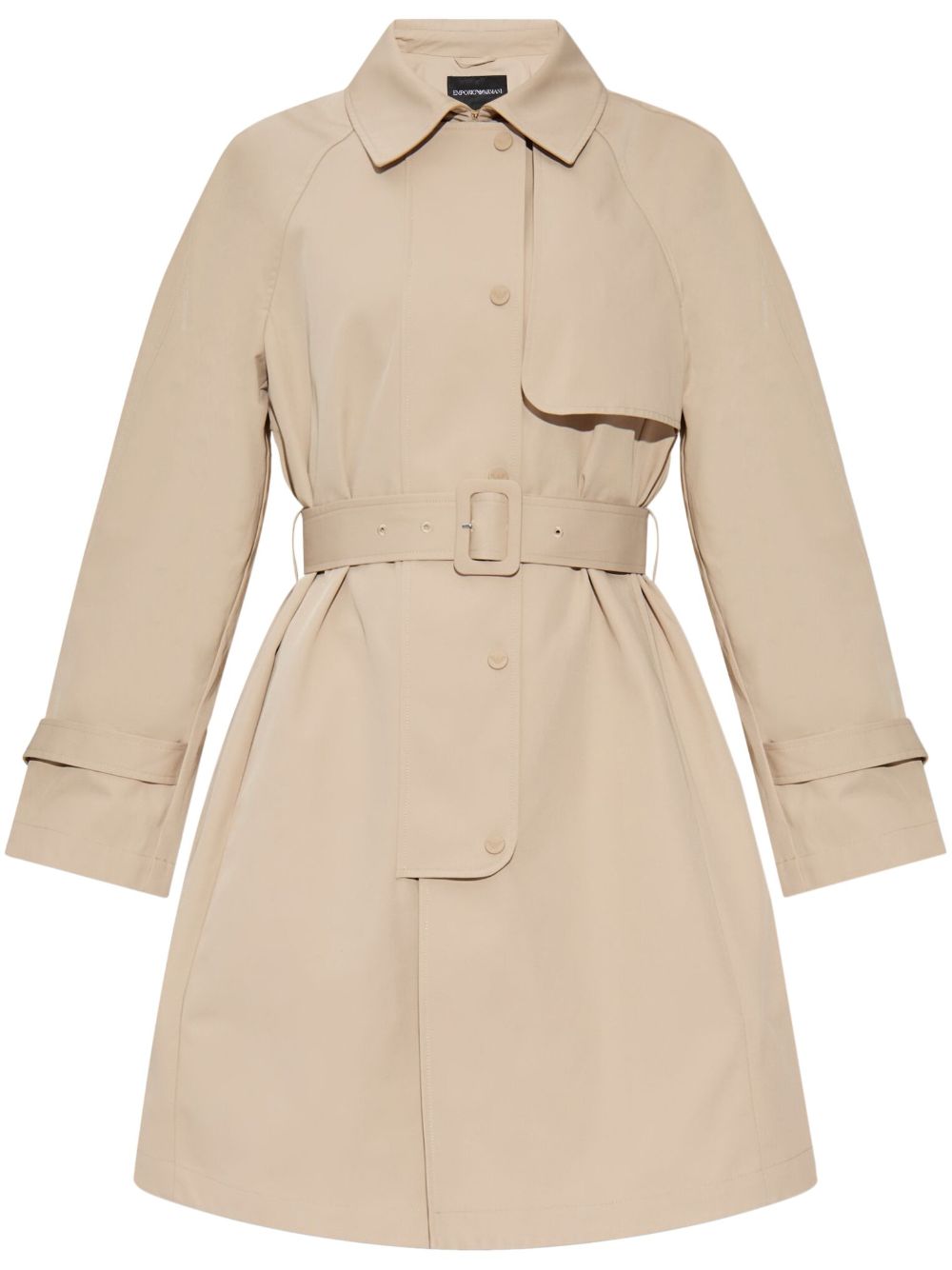 Trench-coat imperméable Emporio Armani beige sable