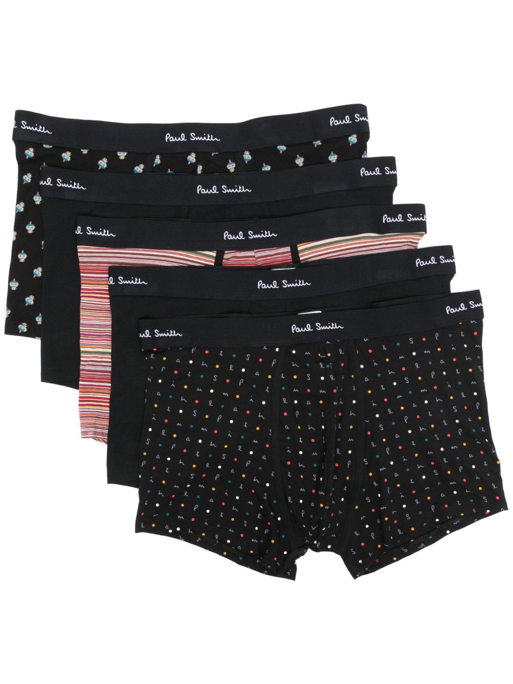Lot de 3 sous-vêtements noirs Paul Smith