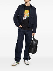 Paul Smith T-shirts and Polos Black cotton skull print