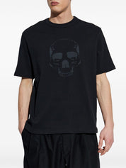 Paul Smith T-shirts and Polos Black cotton skull graphic