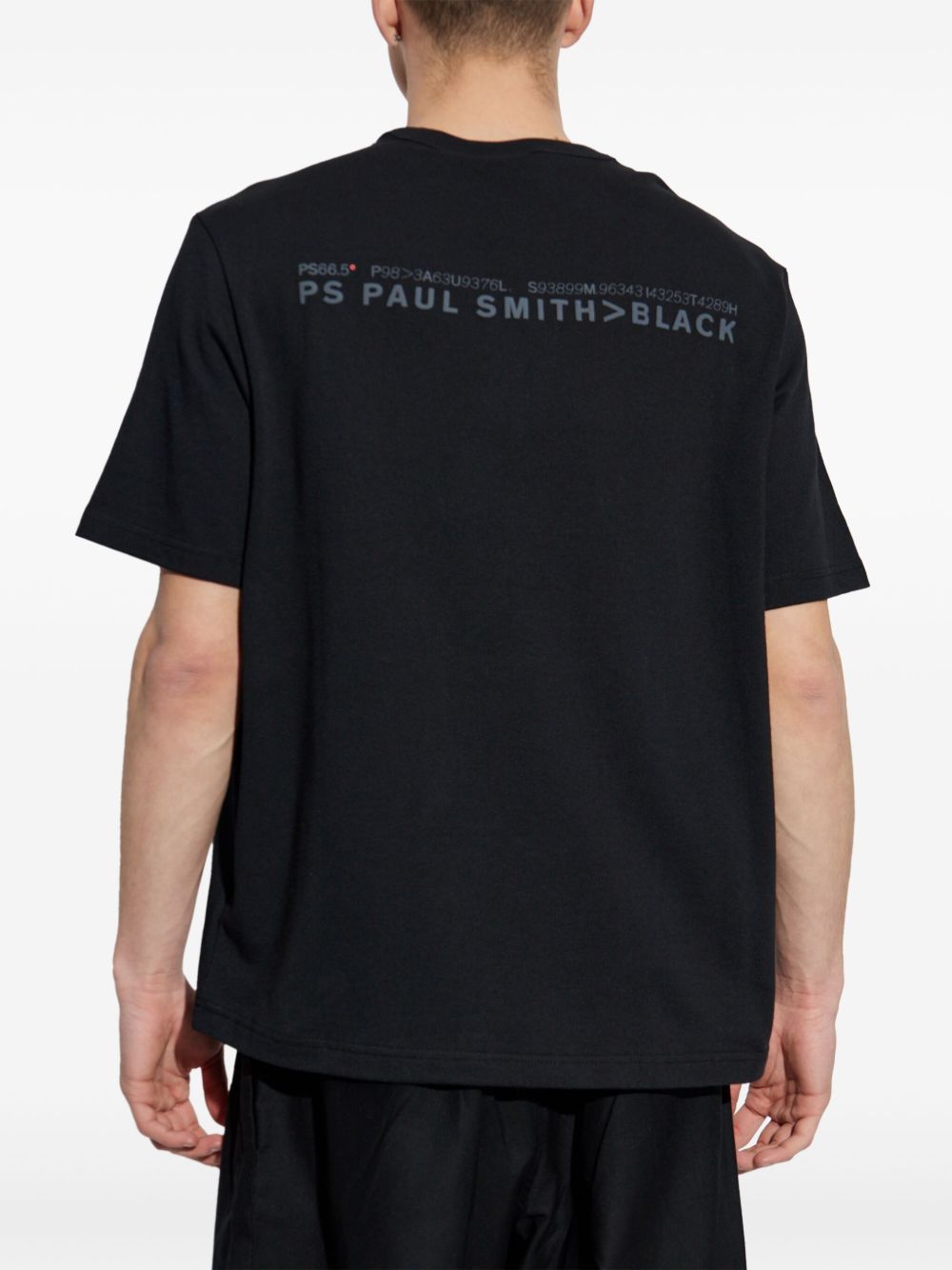 Paul Smith T-shirts and Polos Black cotton skull graphic