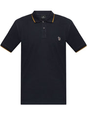 PS By Paul Smith T-shirts and Polos Blue polo with Zebra motif