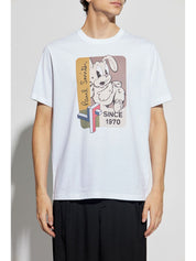 PS By Paul Smith T-shirts and Polos White Cotton Classic
