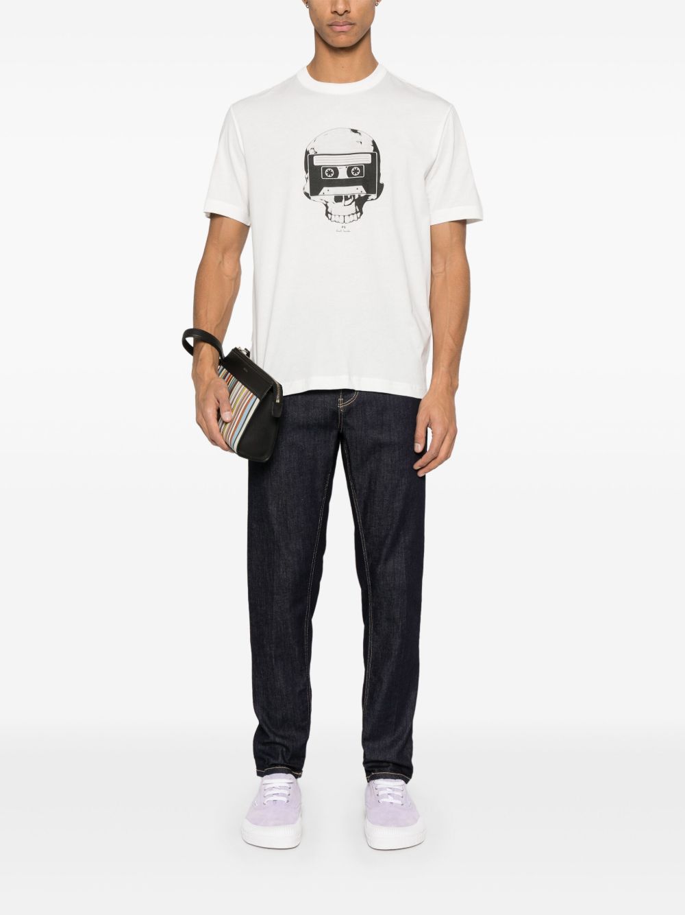 PS By Paul Smith T-shirts and Polos White logo print