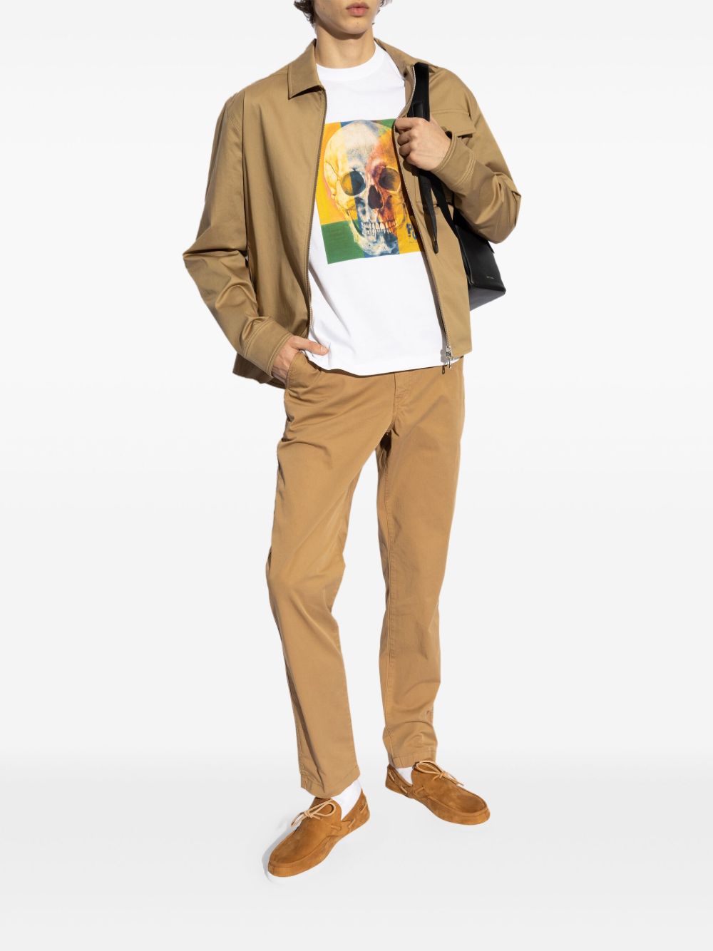 PS By Paul Smith T-shirts and Polos White skull print