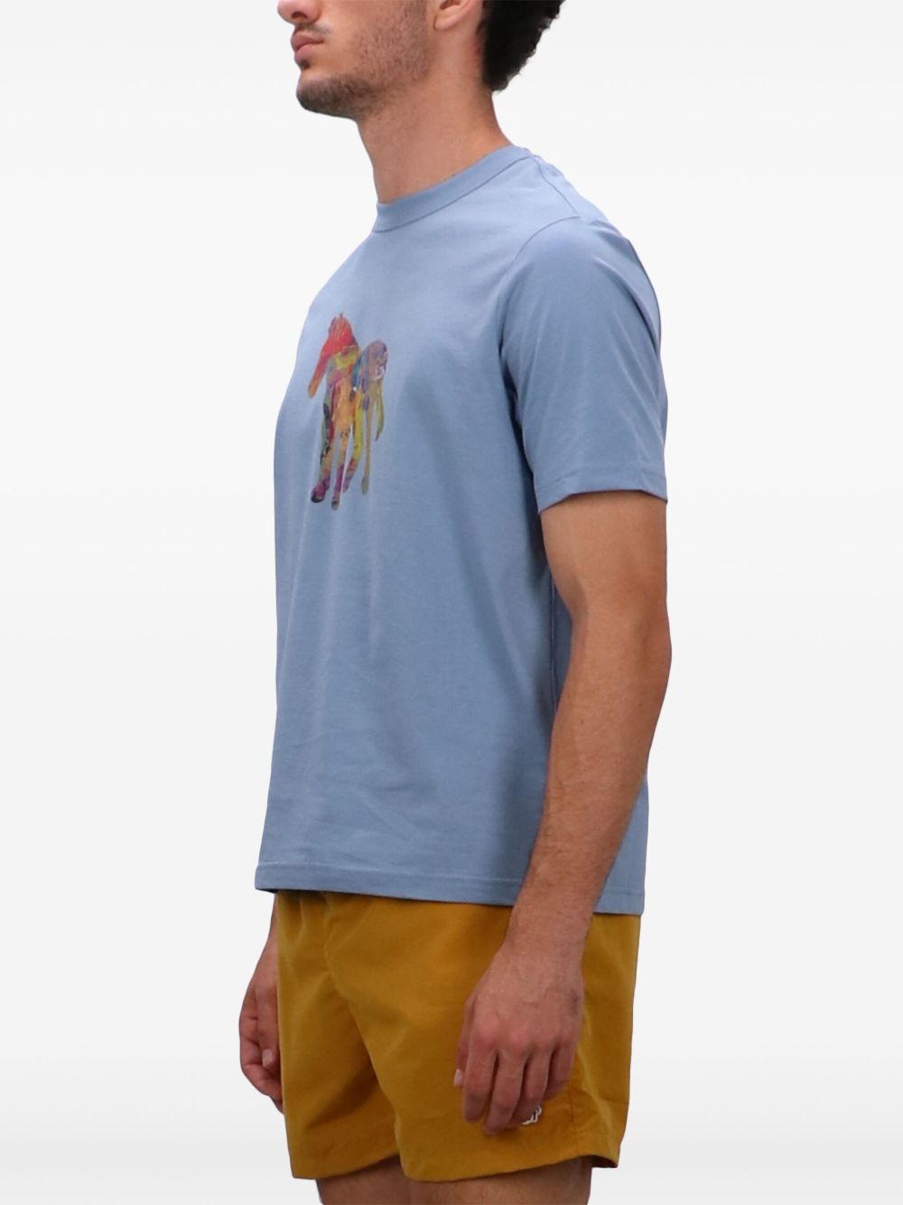 PS By Paul Smith T-shirts and Polos Clear Blue crew neck