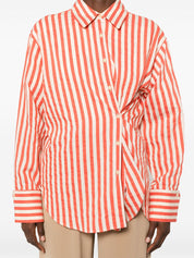 Chemises Alysi en mélange de coton orange