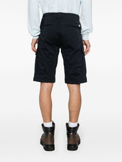C.P. Company C.P.Company Shorts in Blue Stretch Cotton