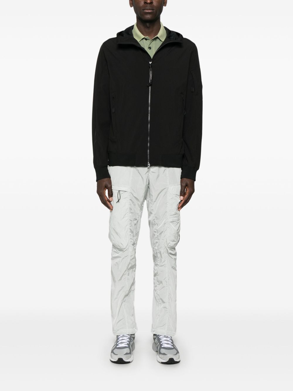 C.P. Company C.P.Company Coats Black hooded jacket