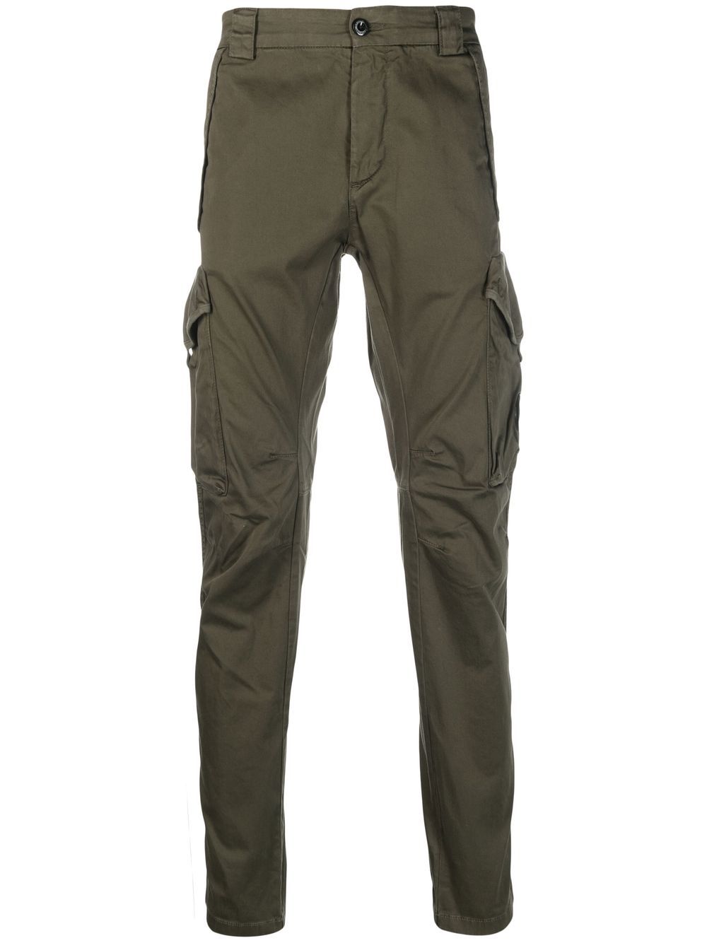 Pantalon CP Company en coton stretch vert